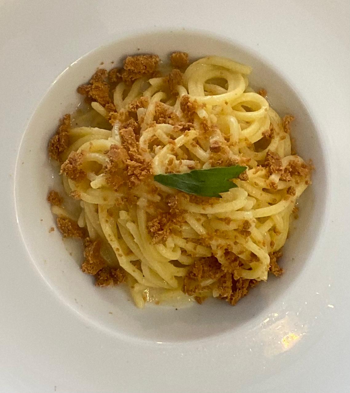 Tonnarello à la bottarga sicilienne